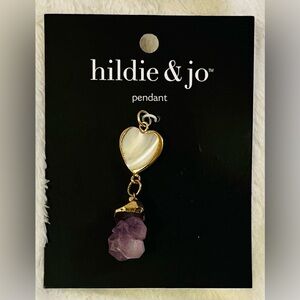 HILDIE & JO Gem Stone Pendant NEW!